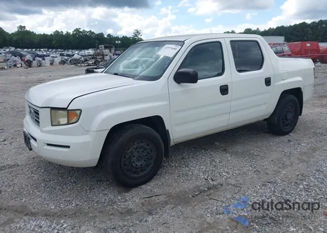 2007 Honda Ridgeline Rt из США, поврежденный, VIN 2HJYK16257H546483